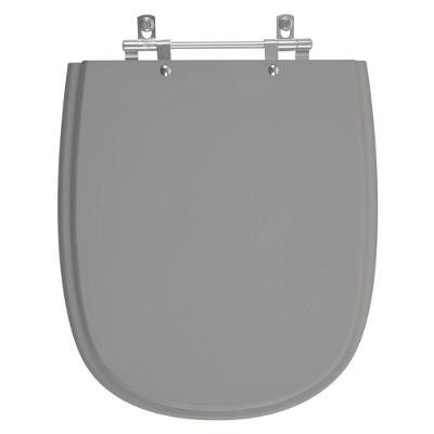 Assento Sanitário Sabatini Cinza Escuro Para Vaso Icasa