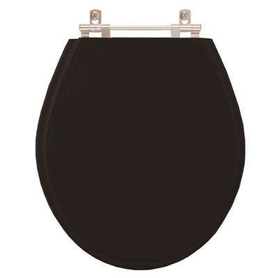 Assento Sanitário Ravena ébano (preto) Para Vaso Deca