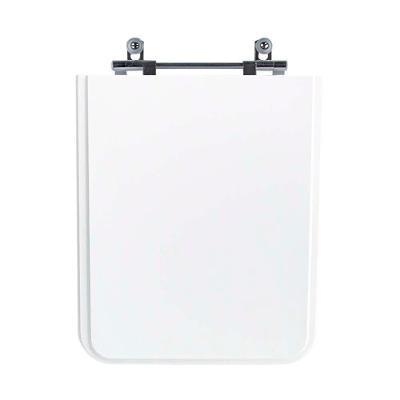 Tampa Vaso Sanitário Poliester Acrilico Square Branco Para Bacia Incepa