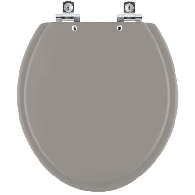 Assento Sanitário Soft Close Fiori Cinza Escuro Para Vaso Fiori