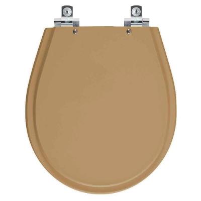 Assento Sanitário Soft Close Avalon Amendoa Para Vaso Ideal Standard