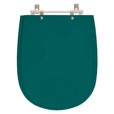 Assento Sanitário Poliester Paris Verde Amazonia Para Vaso Ideal Standard