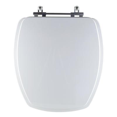 Assento Sanitário Tampa De Vaso Branco Resina Poliester Thema Para Bacia Incepa