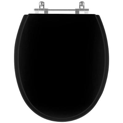 Tampa De Vaso Acrilico Spot Preto Para Bacia Deca 6lpf