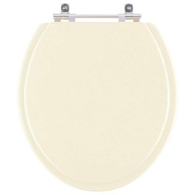 Tampa De Vaso Mdf Dalia Marfim (bege Claro) Para Bacia Fiori