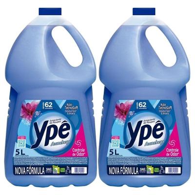 Kit 2 Amaciante De Roupas Tradicional Ypê Aconchego 5l