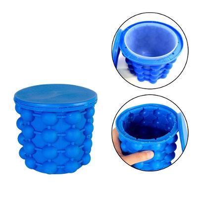 Balde De Gelo Silicone Térmico Solução Perfeita Para Quem Deseja Manter Suas Bebidas Geladas