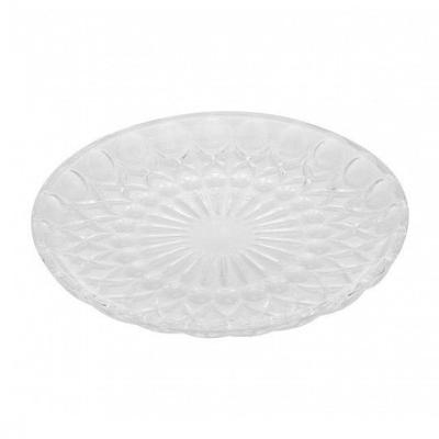 Prato Dublin Em Cristal Com Pe 18x18cm - Lyor