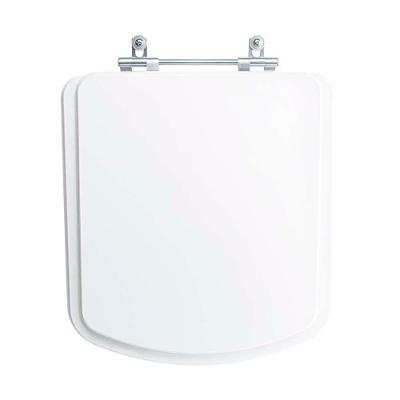 Tampa Vaso Sanitário Madeira Laqueada Lirio Branco Para Bacia Fiori