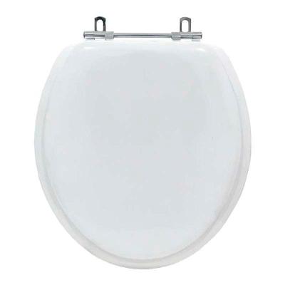 Assento Sanitario Almofadado Convencional Oval Branco