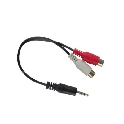Cabo De Audio Evus C-094 P2 Macho Para 2 Rca Femea Em Y 15cm