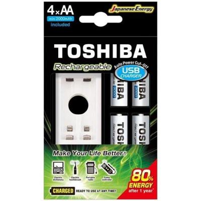 Carregador De Pilha Usb Tnhc-6gme4 Cb (c-4 Pilhas Aa...