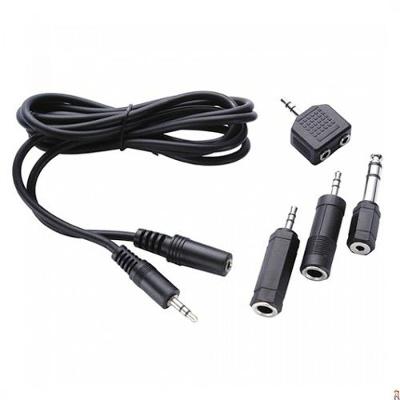 Kit Adaptador Cabo P2 St+j2 St 1,80m Com 4 Adaptadores