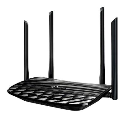 Roteador Wireless Gigabit 10-100-1000 Dual Band 2.4-5ghz Mu-mimo Ac1300 C- Função Preset Ec225-g5 Br Nacional