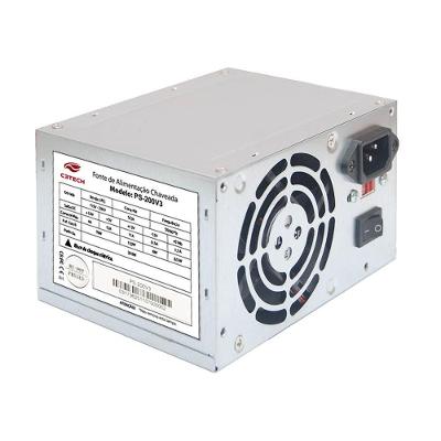 Fonte Atx C3tech Ps-200v3 200w Sem Cabo