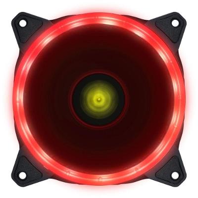 Fan-cooler Gamer Para Gabinete V.ring Anel De Led 120x120mm
