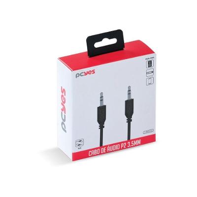 Cabo P2 3.5mm Macho 2 Metros P35m-2