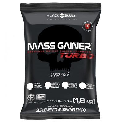 Mass Gainer Turbo Refil 1,6kg Sabor Morango