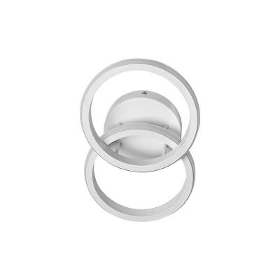 Plafon Taschibra Village Circle Led Bivolt Branco 3000k Luz Amarela 15050999