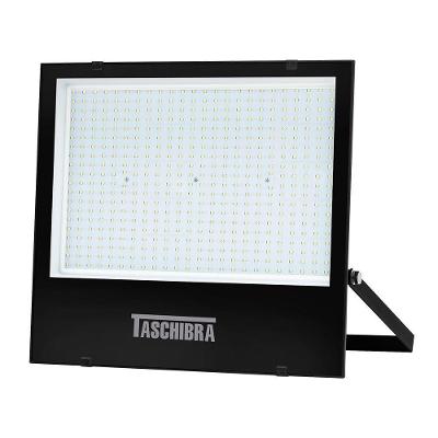 Refletor Taschibra Tr Led 500w Preto Bivolt 6500k Luz Branca 15030110-02