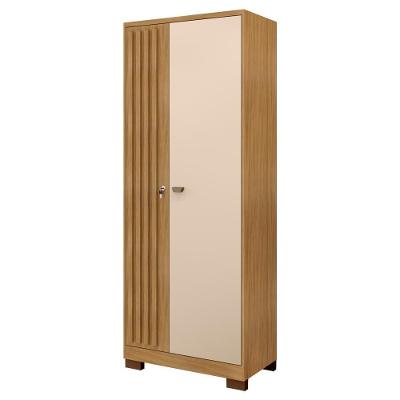 Armario Multiuso 2 Portas Versa 11686 71 Cm Carvalho Am Off White Incp