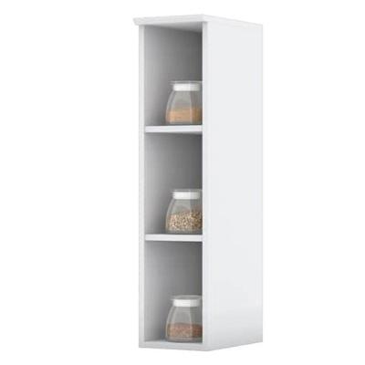 Armario Aereo Com Nicho Mdf 20 Cm Americana C360 Branco Henn