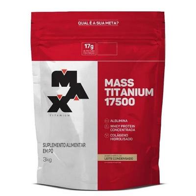 Mass Titanium 17500 3kg Sabor Leite Condensado