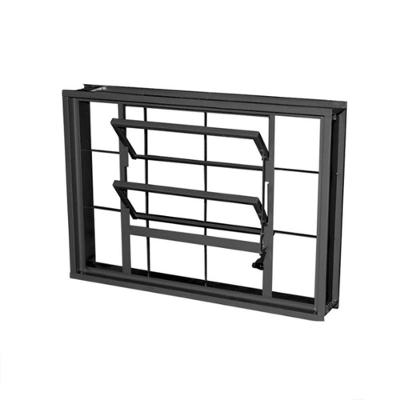 Vitrô Basculante Em Aço Com Grade Quadriculada 60x60 R120 Tradição