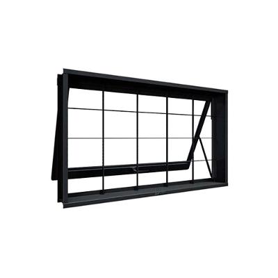 Vitrô Maxim-ar Em Aço Com Grade Quadriculada 60x80 R120 Tradição