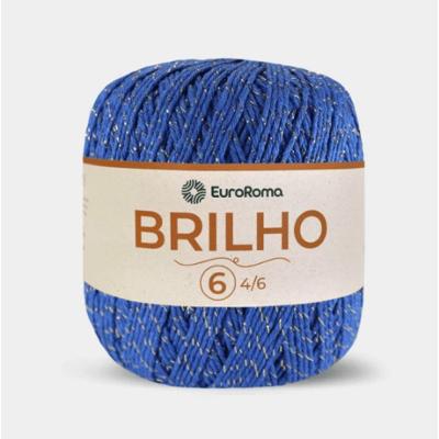 Barbante Euroroma Nº6 Brilho Ouro 400 Gr