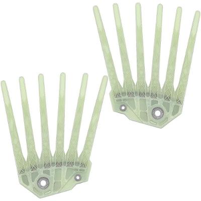 Garras Para Derriça De Café Roçadeira Tubo 26mm E 9 Estrias