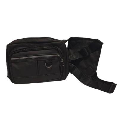 Pochete Mochila Frontal Peito Tática Caminhada Ciclismo Celular Preto