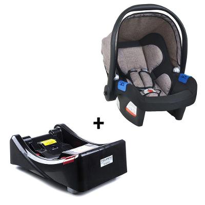Conjunto Bebê Conforto Com Base Para Carro Burigotto Touring X De 0 Até 13 Kg Cappuccino Cappuccino
