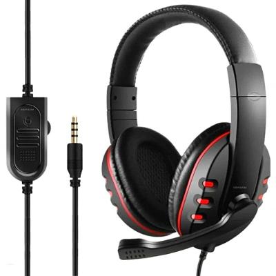 Fone De Ouvido Over-ear Gamer Altomex A-302 Vermelho E Preto