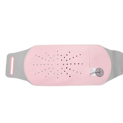 Cinta De Aquecimento Alivio Cólica Menstrual Almofada Esquenta Rosa