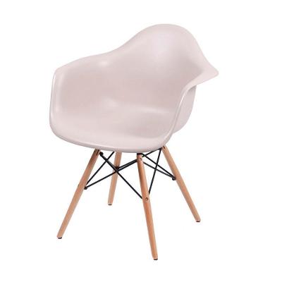 Cadeira Or-1120 Em Polipropileno Com Base Madeira Or Design Fendi