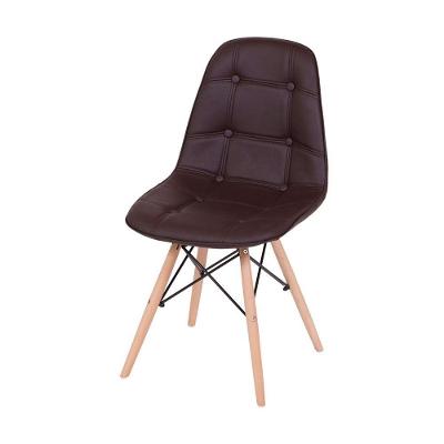 Cadeira Or-1110 Botonês Com Base De Madeira Or Design Café
