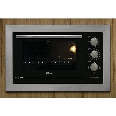 Forno Elétrico De Embutir 48 Litros Fit Line Fischer Inox 110V