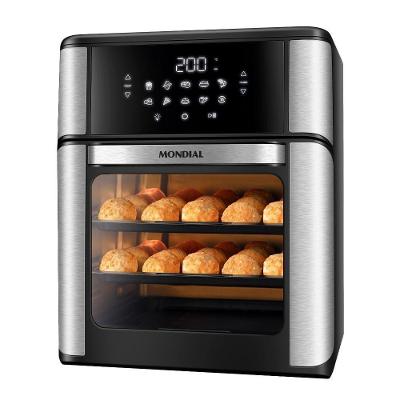 Fritadeira Mondial Air Fryer Oven 12 Litros Afon Preto/inox 127V