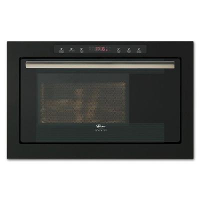 Forno Micro Ondas De Embutir Infinity 25 Litros Inox Fischer Preto 220V