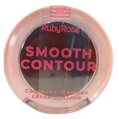 Ruby Rose Smooth Contour Contorno Cremoso Hb-m201 5,5g Ebony