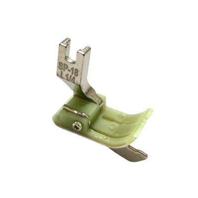 Pé Calcador Pesponto Teflon Lado Esquerdo C. Guia Reta Industrial 6mm - Sp-18l T 1-4
