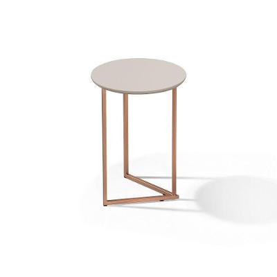 Mesinha De Canto Redonda Moderna Luxo Jade