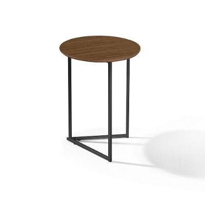 Mesa Lateral Decorativo Redonda Industrial Jade