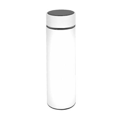Garrafa Térmica Inox 500ml Quente Frio Tampa Branco Nº17