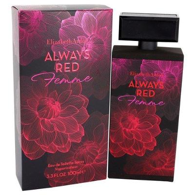 Perfume Feminino Always Red Femme Elizabeth Arden 100 Ml Eau De Toilette