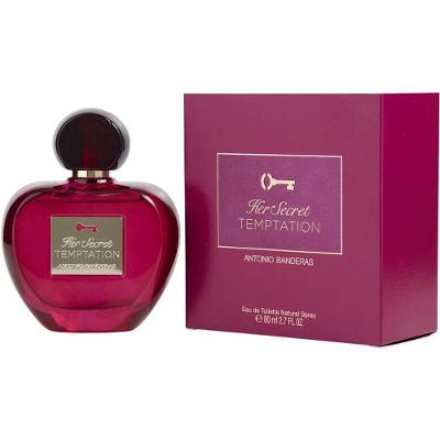 Perfume Feminino Her Secret Temptation Antonio Banderas Eau De Toilette Spray 80 Ml