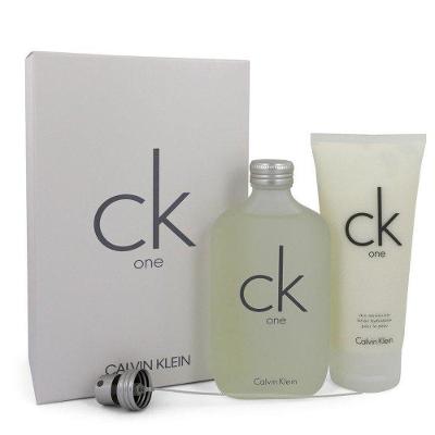 Perfume Masculino Ck One Cx. Presente Calvin Klein 200 Ml Eau De Toilette + 200 Ml Hidratante Corporal