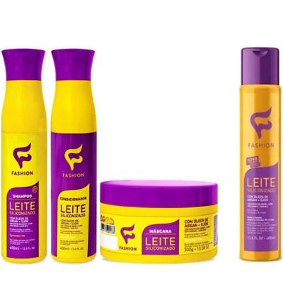 Kit Leite Siliconizado C-4 Produtos Fashion