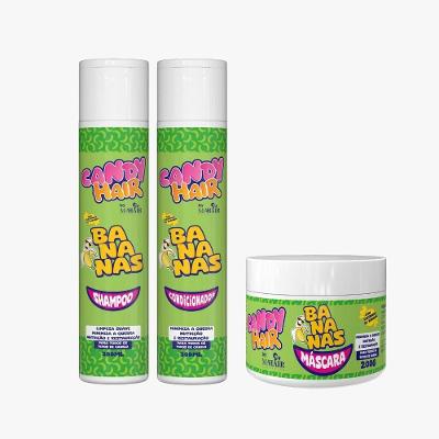 Kit Candy Hair Bananas Mahair (3 Itens)